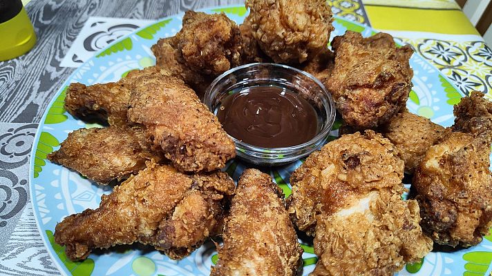 Mañaneros 360 - Receta de alitas de pollo crujientes