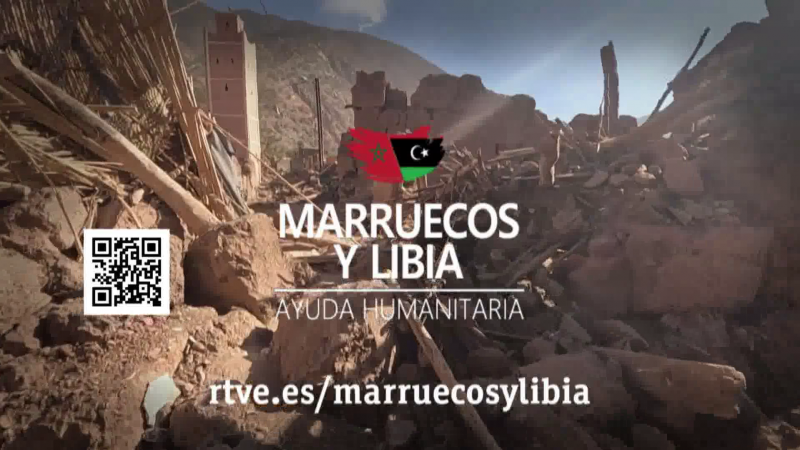 Marruecos y Libia - damnificados por el terremoto y las inundaciones