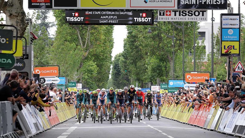 Critérium du Dauphiné: final de la etapa 5 - Ciclismo | Ver