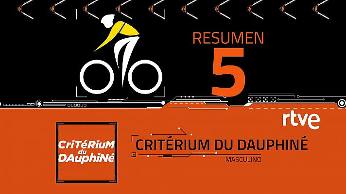 Ciclismo - Critérium du Dauphiné 2024: resumen de la etapa 5
