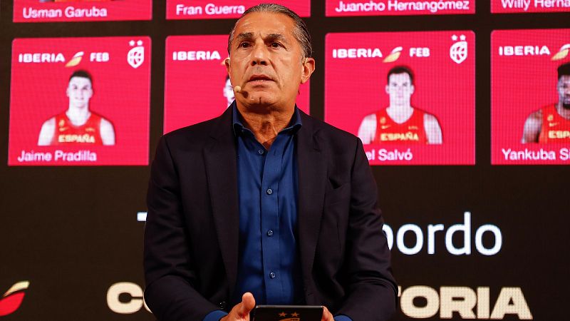 Preolímpico baloncesto 2024: rueda de prensa de Scariolo | España | Ver