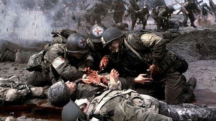 Telediario 1 - El Día D en el cine: de 'El día más largo' a 'Salvar al soldado Ryan'