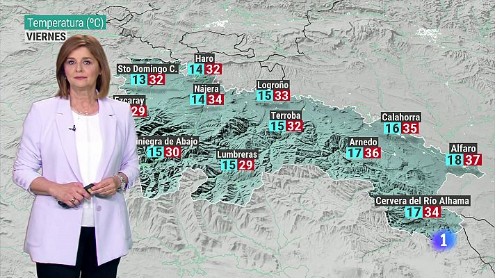 Informativo Telerioja - El tiempo en La Rioja - 06-06-24