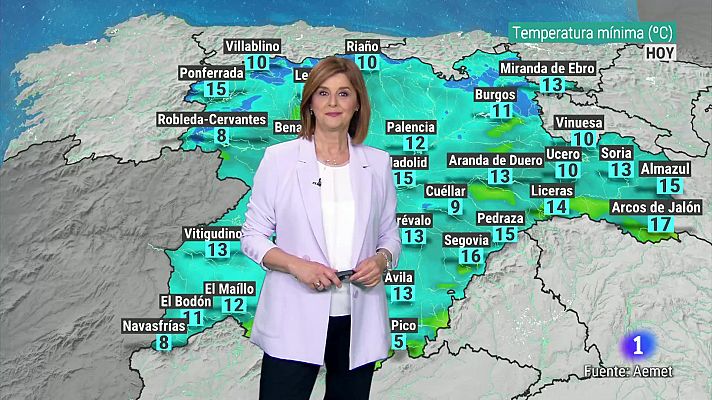 El tiempo en Castilla y León