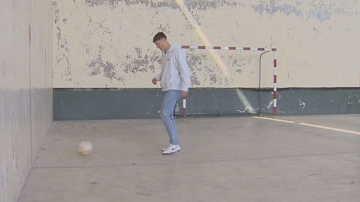  - Jorge Herrando, la joya de Osasuna forjada en el frontón Campanas