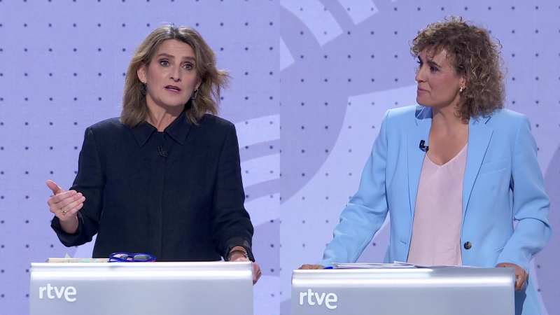 Ribera carga contra PP y Vox "y sus amigos ultras" y Montserrat contesta: "Solo saben hablar de fango y mandar cartitas" - Especiales informativos | Ver