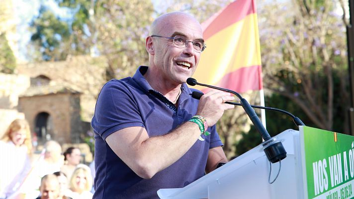 Buxadé (Vox) discrepa con el PP sobre que el 9J sea un plebiscito a Sánchez: "Él seguirá de presidente"