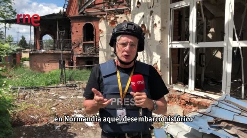 Mientras se celebra el desembarco de Normandía, la guerra sigue en Ucrania - Radio 5 Actualidad | Ver