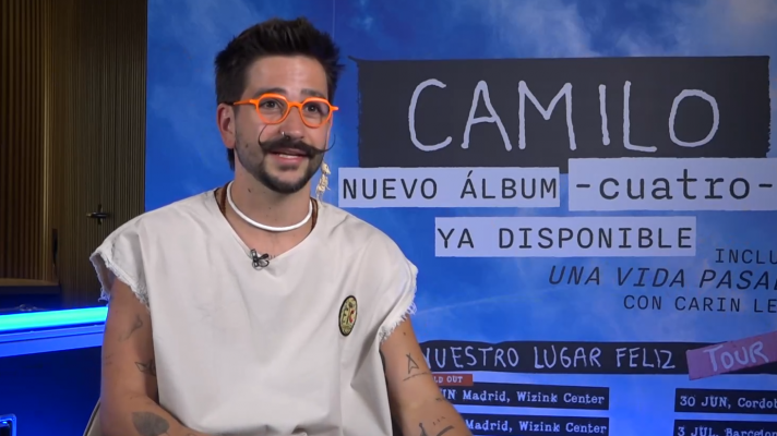 El colombiano Camilo presenta en España su nuevo disco: 'Cuatro'