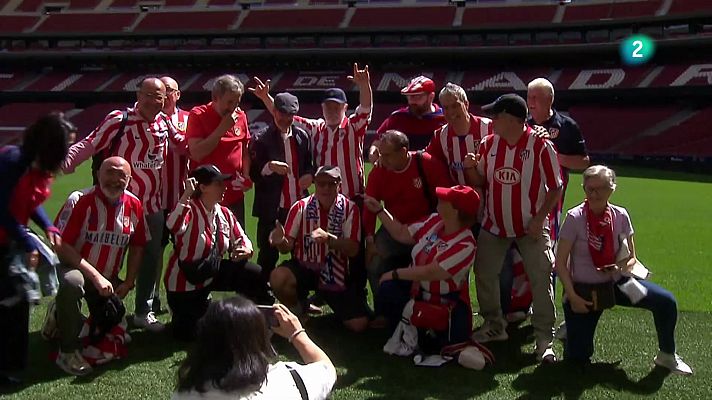 En lengua de signos - Encuentro aficionados sordos del Atlético de Madrid