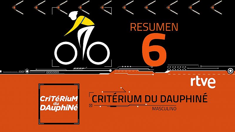 Critérium du Dauphiné 2024 | Resumen de la etapa 6 - Ciclismo | Ver