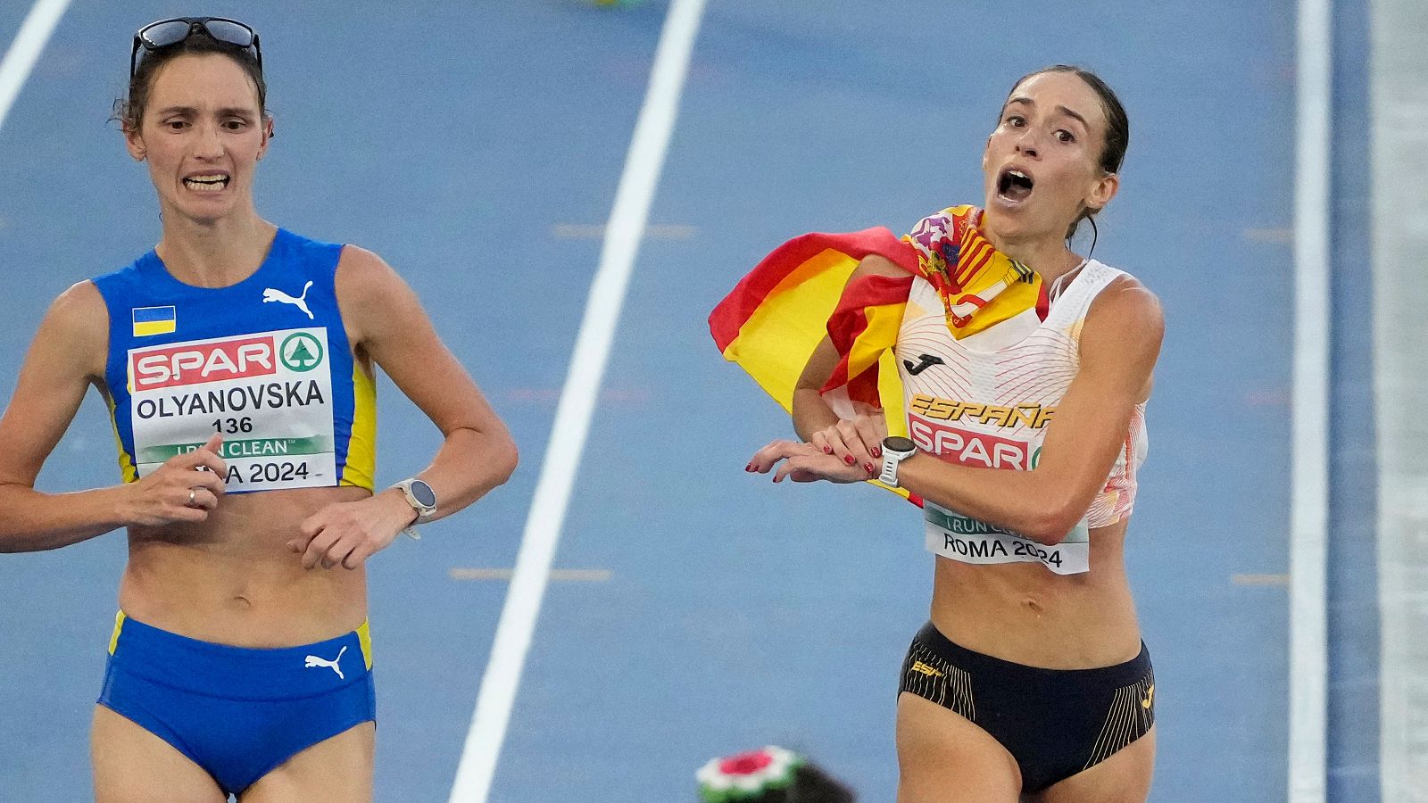 Laura García-Caro celebra antes de tiempo y pierde el bronce - Atletismo | Ver
