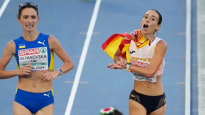 Laura García-Caro celebra antes de tiempo y pierde el bronce en 20 km marcha