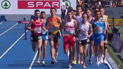 Campeonato de Europa al aire libre. Sesión matinal