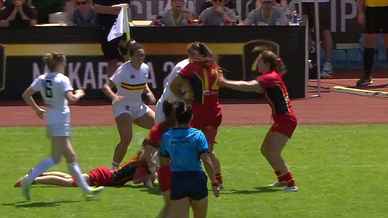 Rugby Sevens Championship Series Femenino España Bélgica