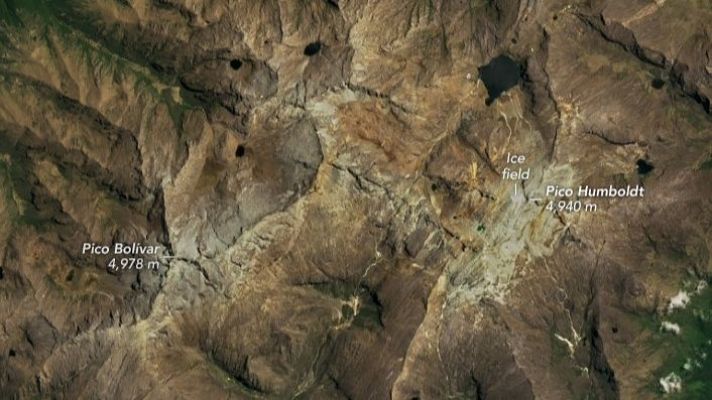  - El retroceso del hielo en el último glaciar de Venezuela hace temer por su desaparición