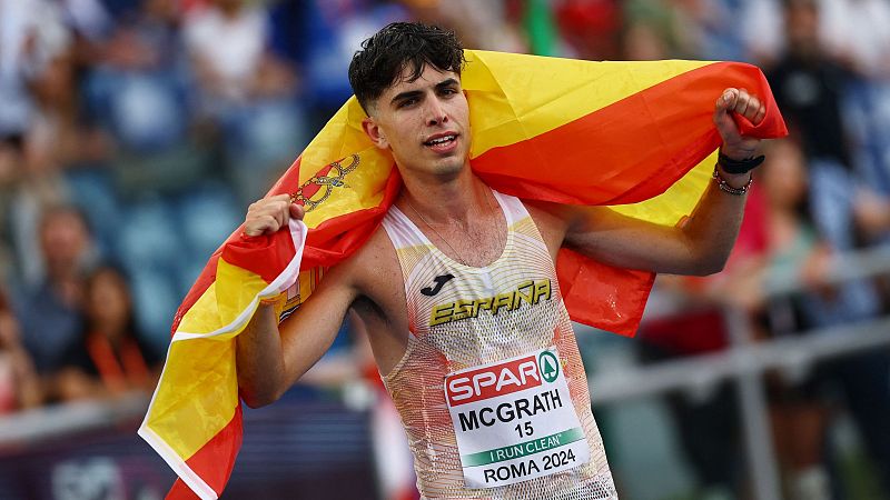 Paul McGrath, plata en los 20 km marcha del Europeo de atletismo de Roma