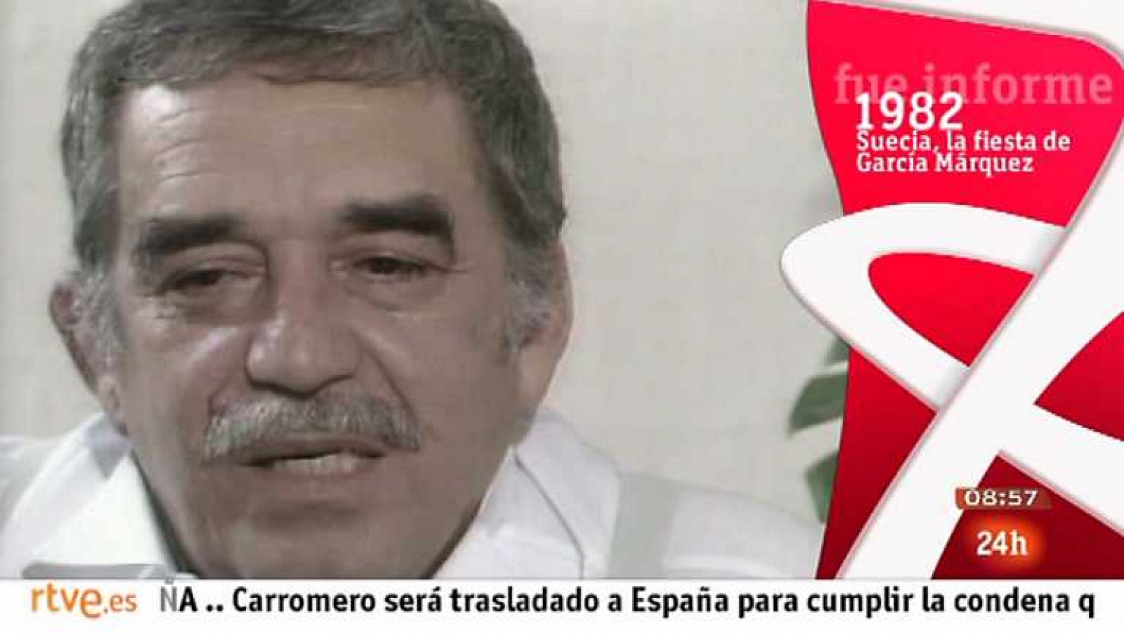  Fue informe - Suecia, la fiesta de García Márquez - Ver ahora