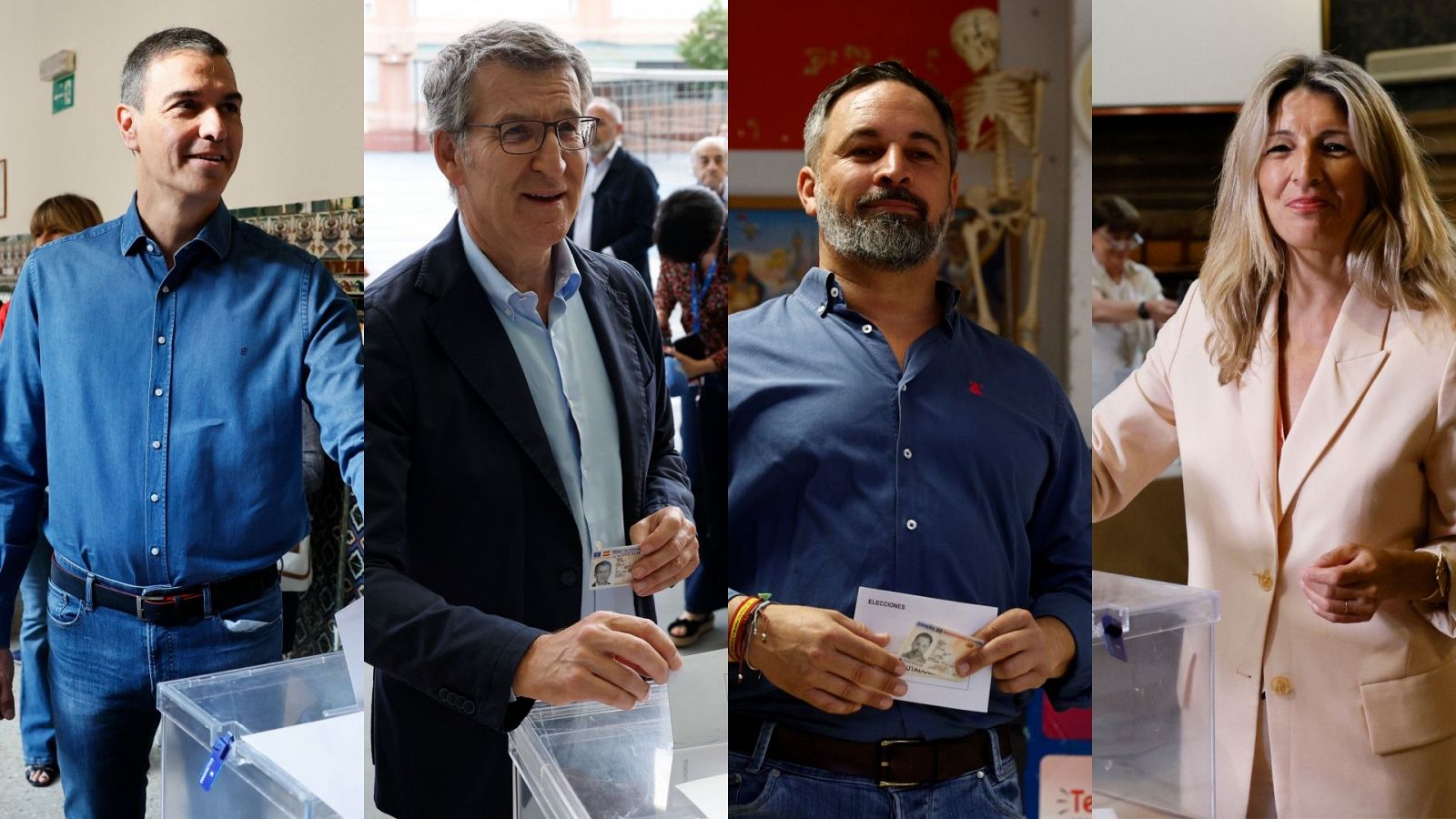 Elecciones europeas 2024: los líderes nacionales acuden a votar