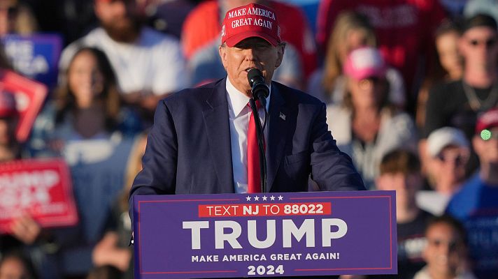 Telediario Fin de Semana - Trump asegura que si vuelve a la Casa Blanca reformará el sistema judicial de Estados Unidos