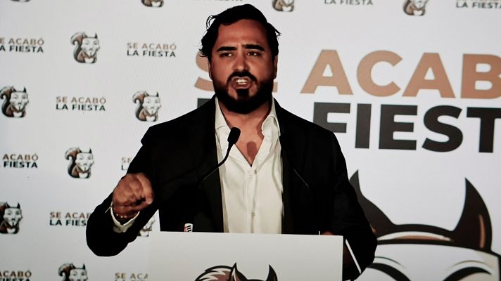 Alvise Pérez celebra los resultados de su formación: "No somos malditos parásitos"