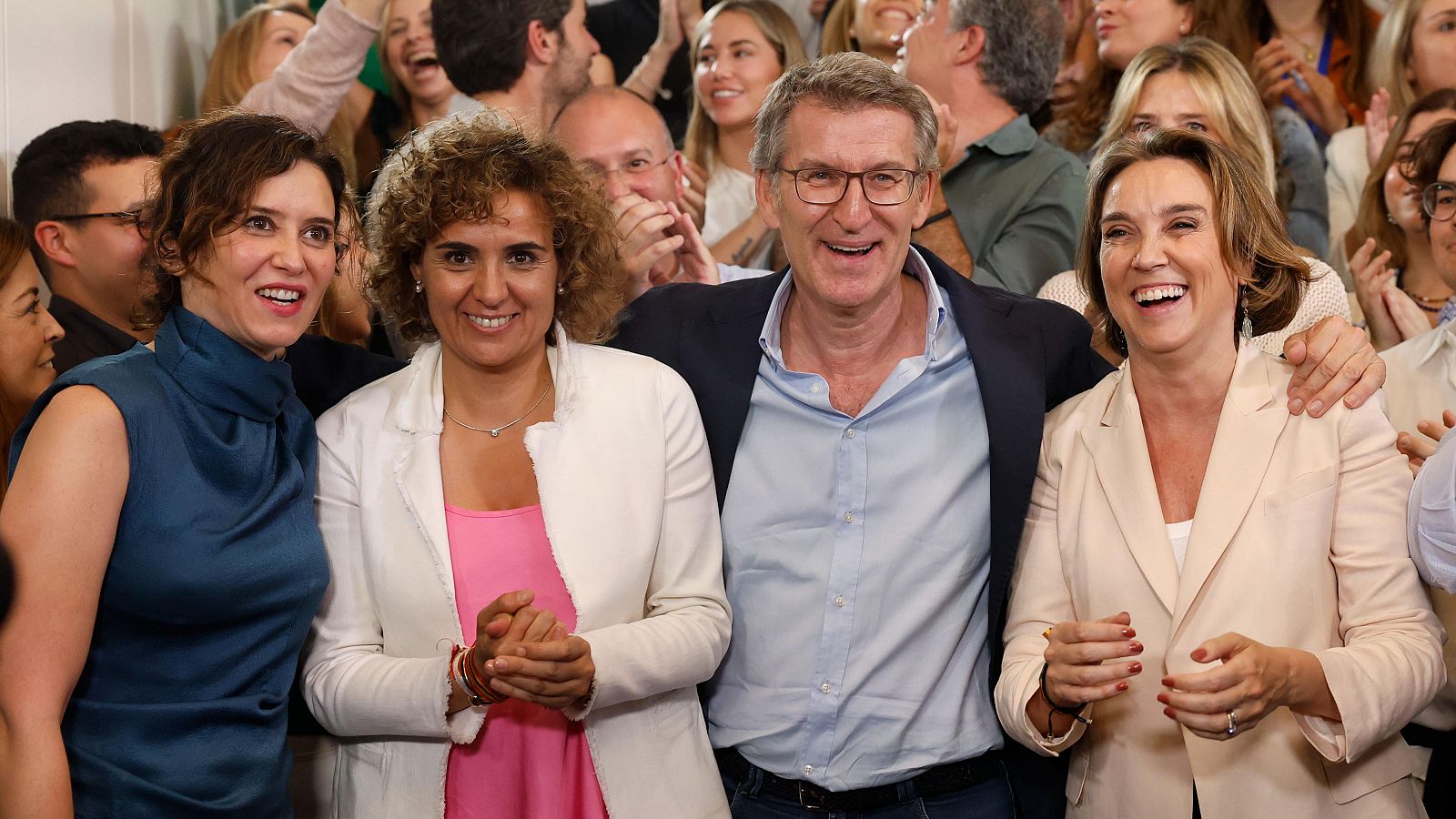 Elecciones europeas 2024 | Feijóo señala que el PP es el "único partido nacional que ha subido": "Estamos ante un nuevo ciclo"