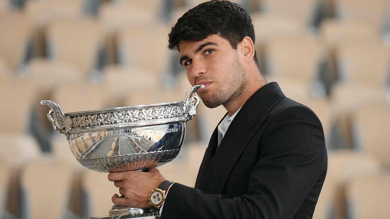 Entrevista RTVE con Carlos Alcaraz: "Sueño con un oro olímpico" - Tenis | Ver