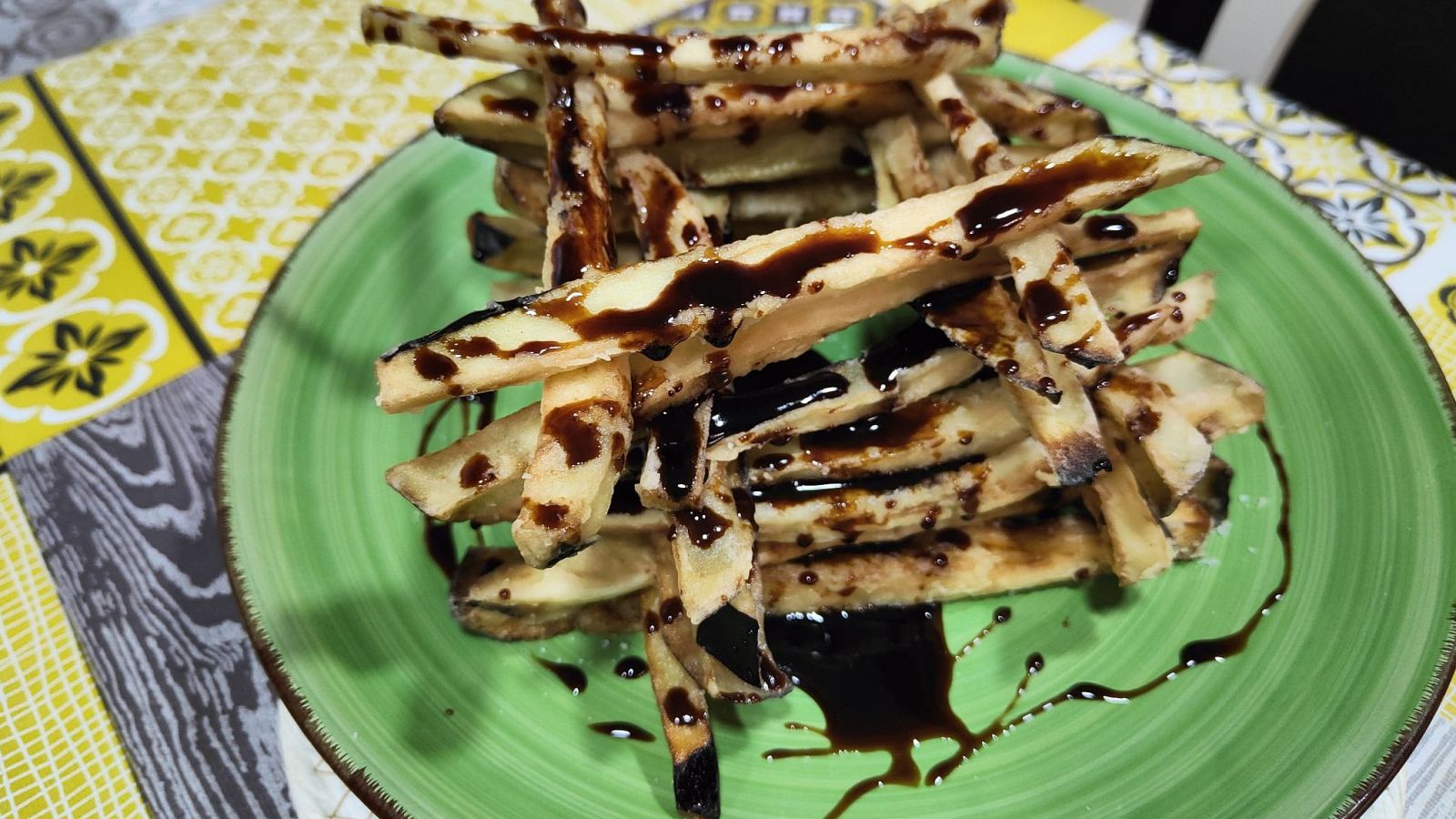 Receta de berenjena con miel de caña