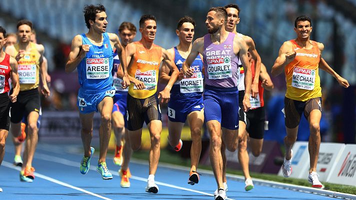 Atletismo - Adel Mechaal, a la final de los 1.500m y García Romo se queda fuera por una centéstima