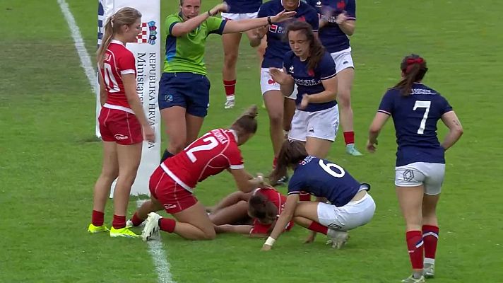 Rugby - Sevens Championship Series. Final Femenina: Francia - Polonia