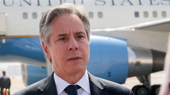 Telediario 1 - Blinken regresa a Oriente Medio para tratar de cerrar la tregua en Gaza