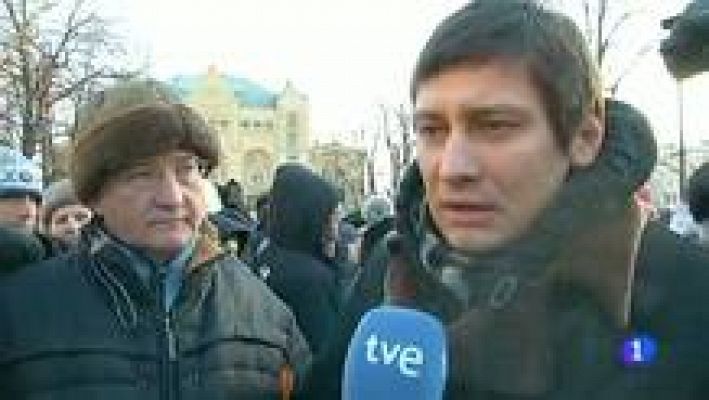 Varios opositores detenidos en Moscú en una nueva protesta contra Putin