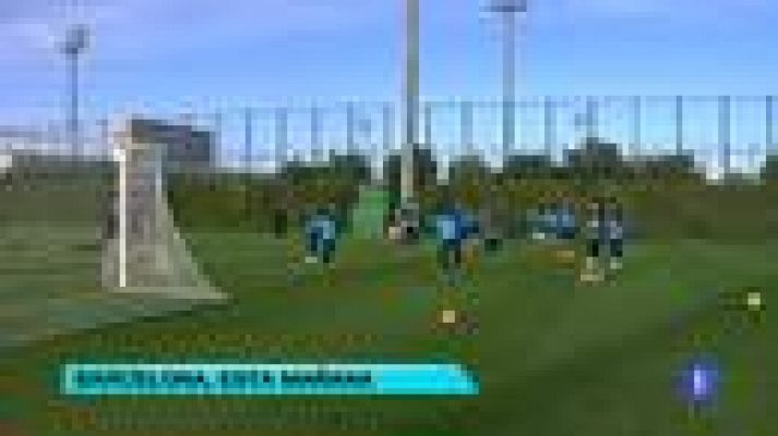 Telediario 1 - Vilanova: "En otra liga este Atlético sería líder"