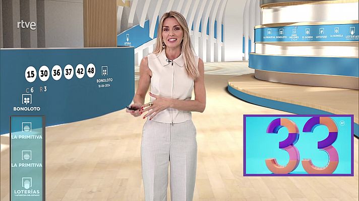 Loterías - Sorteo de la Bonoloto y Primitiva del 10/06/2024