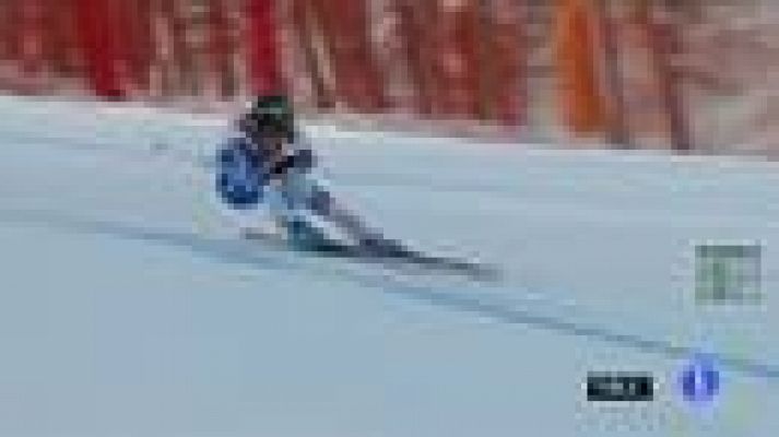Accidente sin consecuencias de Lindsey Von en la Copa del Mundo de Esquí