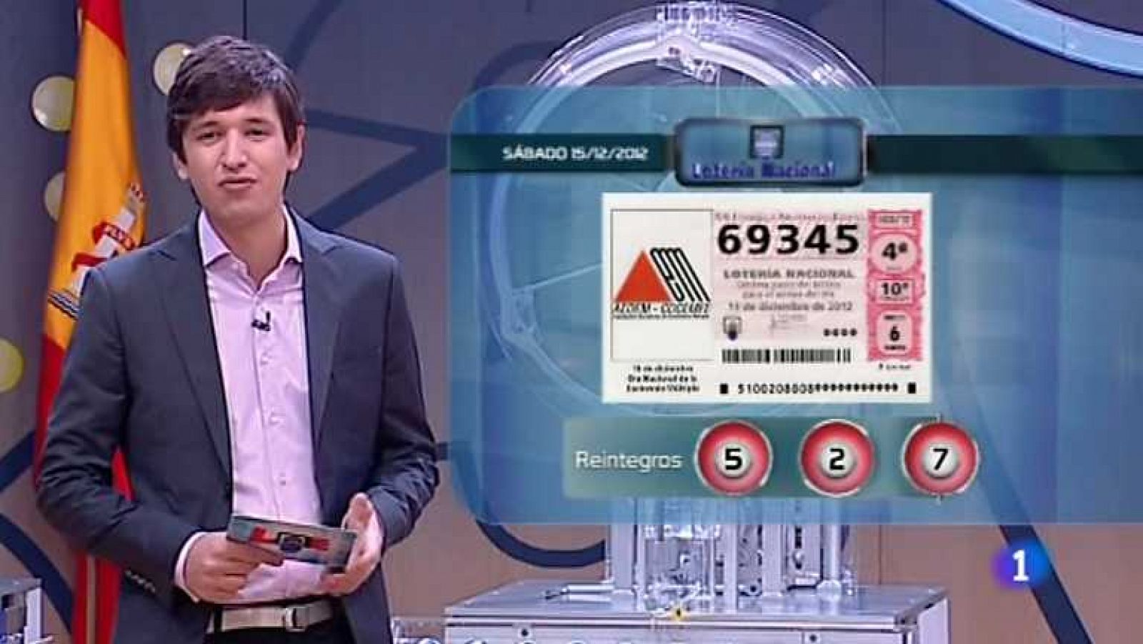 Loterías: Lotería Nacional - 15/12/12 | RTVE Play