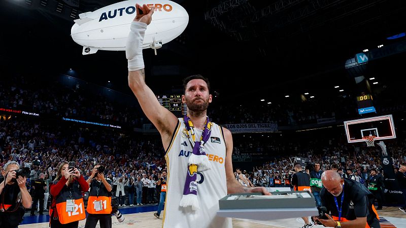 Emotivo homenaje a Rudy Fernández en el Palacio de Deportes | Ver