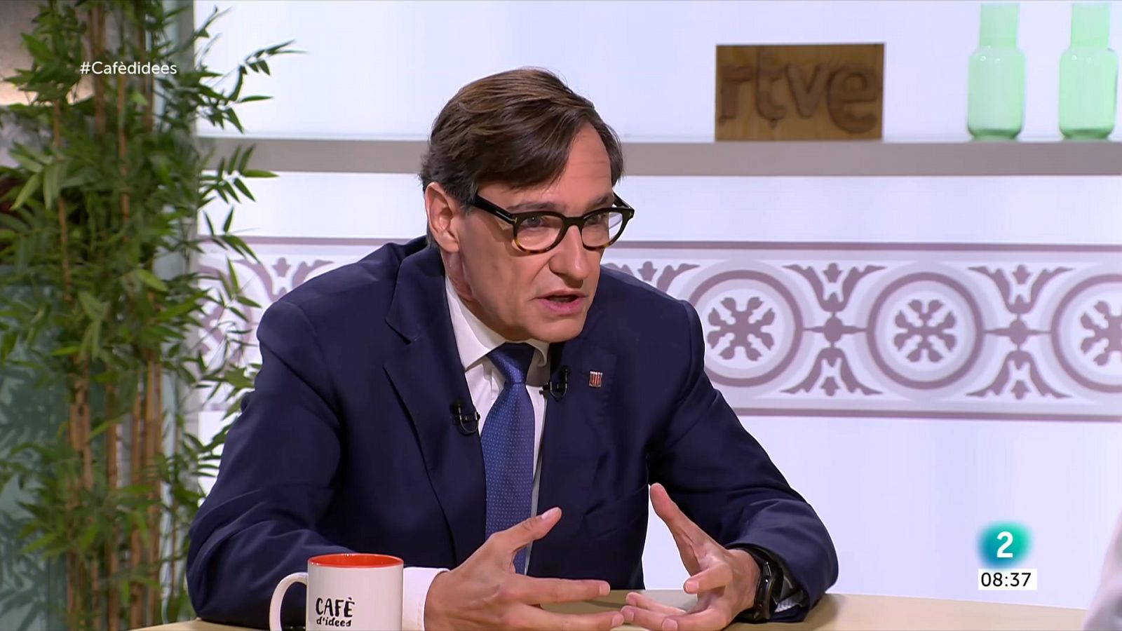 Cafè d'idees - Illa creu que una investidura de Puigdemont és "perdre el temps" Cafè d'idees - Illa creu que una investidura de Puigdemont és "perdre temps"