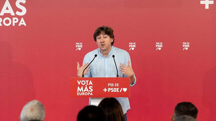 La hora de La 1 - Andueza, secretario general del PSE: "El Partido Socialista tendrá más peso en el próximo gobierno vasco"