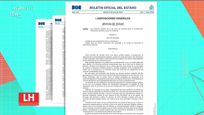 La hora de La 1 - La hora de La 1 - 11/06/24