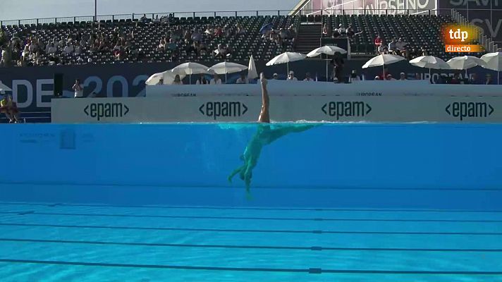 Natación artística - Campeonato de Europa. Final solo técnico femenino y masculino