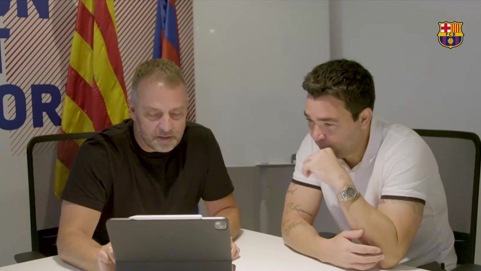 Flick empieza a preparar la próxima temporada del FC Barcelona