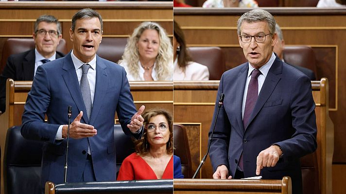 Primer cara a cara entre Sánchez y Feijóo tras las elecciones europeas