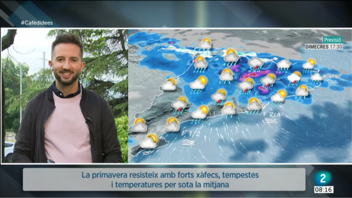 El temps - Darrer dia de fortes tempestes i fresca per l'època