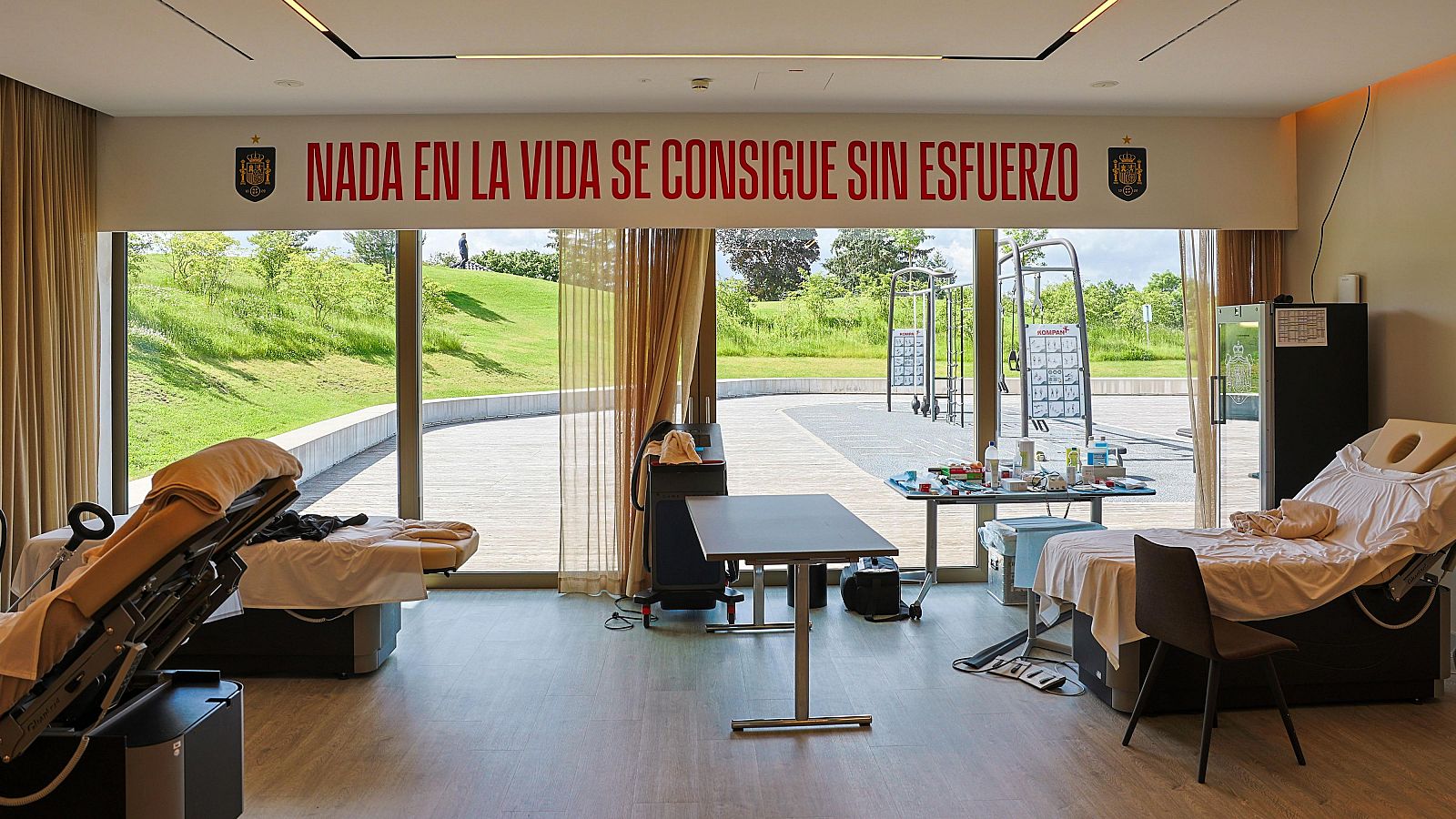 Así son los detalles del hotel de la selección española en la Eurocopa