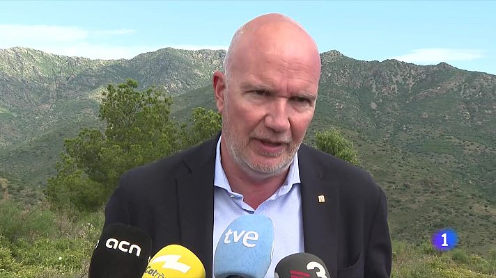 L'Informatiu - La Generalitat fa actuacions de prevenció d'incendis en punts estratègics com a la muntanya de Colera