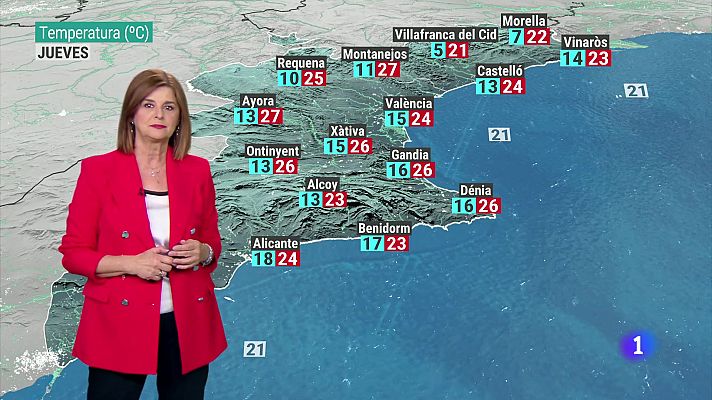 El tiempo en la Comunitat Valenciana - 12/06/2024