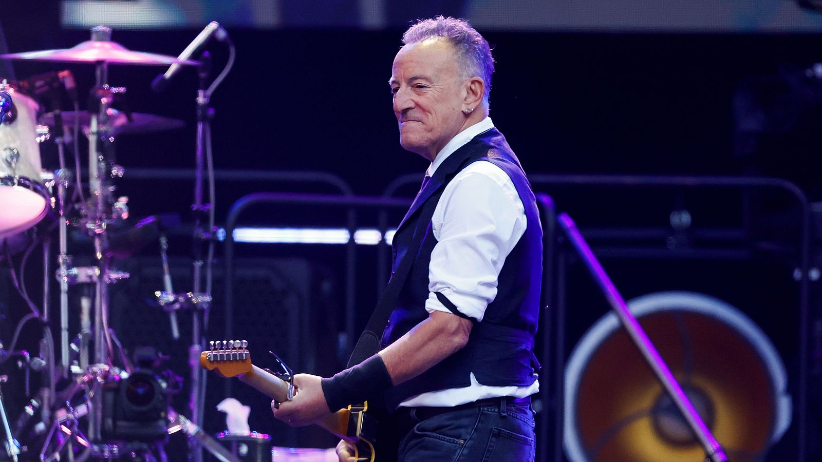 Bruce Springsteen, en concierto en Madrid