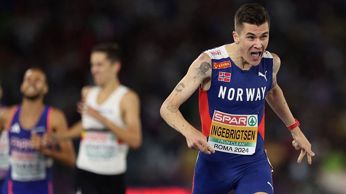 Ingebrigtsen hace otro doblete en los Europeos de atletismo