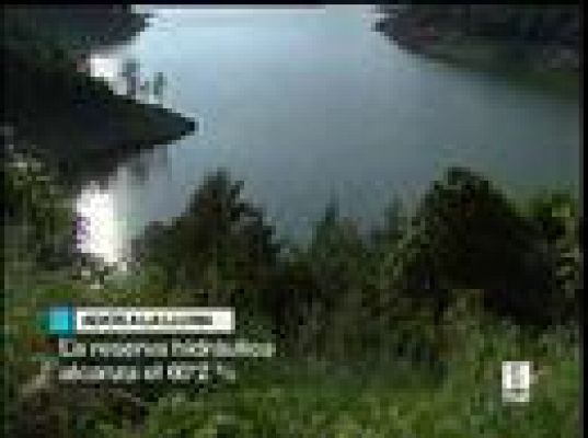  - Sube on 0,2 % el agua embalsada